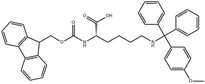CAS#159857-60-0|(2s) -2-({[(9H-fluoren-9-il) methoxy] carbonil} amino) -6-{[(4-metossifenil) difenilmetil] acido esanoico amino}