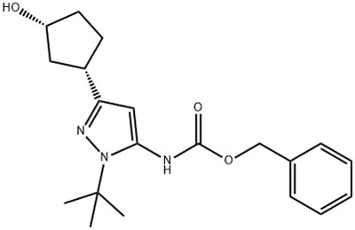 CAS#2460255-80-3|Benzil N- (1-Tert-butil-3- (3-idrossiciclopentil) -1H-pirazol-5-il) carbammato